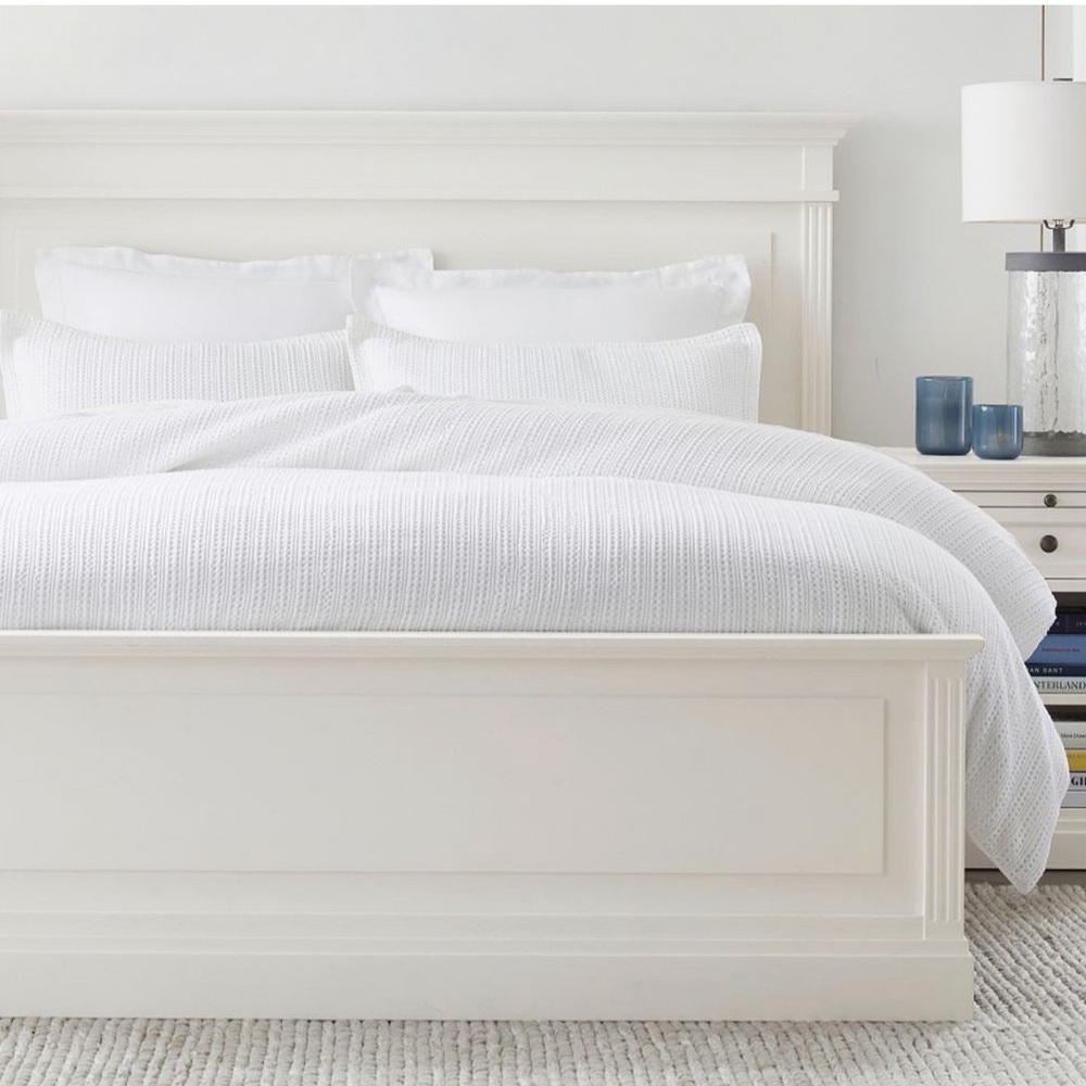 SOLD  ON MERCARI - Pottery Barn Honeycomb Cotton Duvet Cover